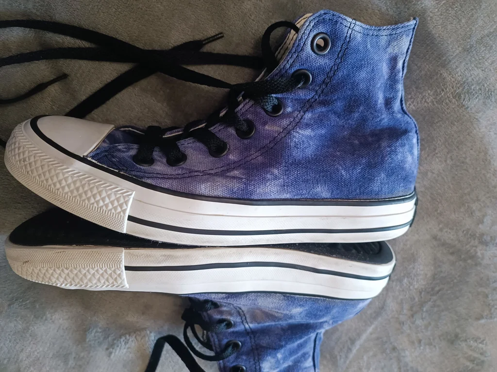 Pair of All Star Chuck Taylor converse size 37 very good condition mauve color – photo 9